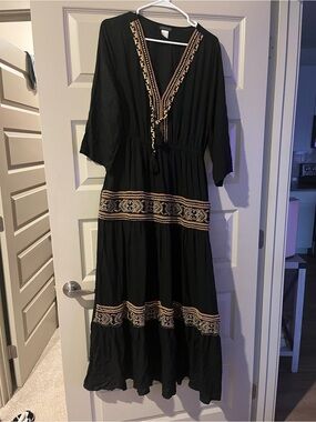 venus metallic crochet dress VENUS | Dresses | Metallic Crochet Dress Plus Size 3x